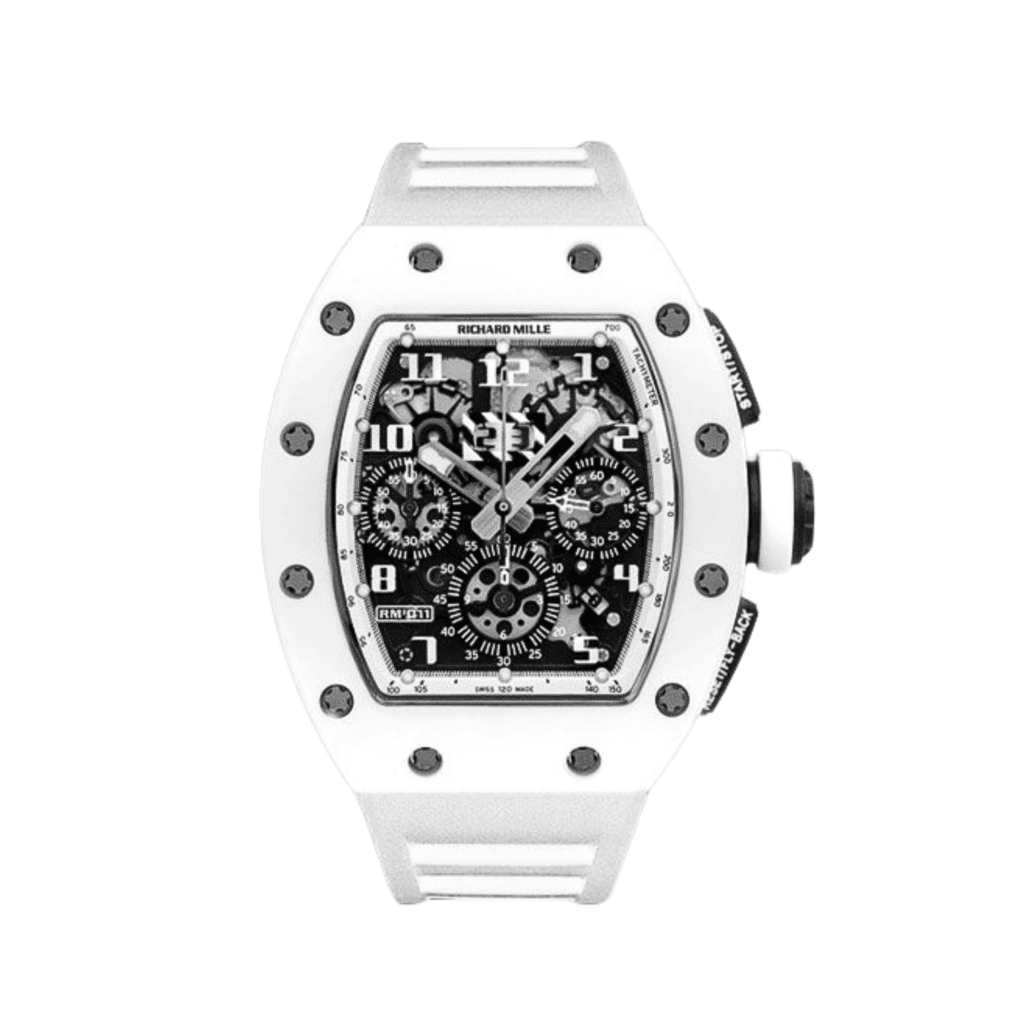 Richard Mille RM 011 FM ‘White Ghost’ White Ceramic Limited Edition Of 30