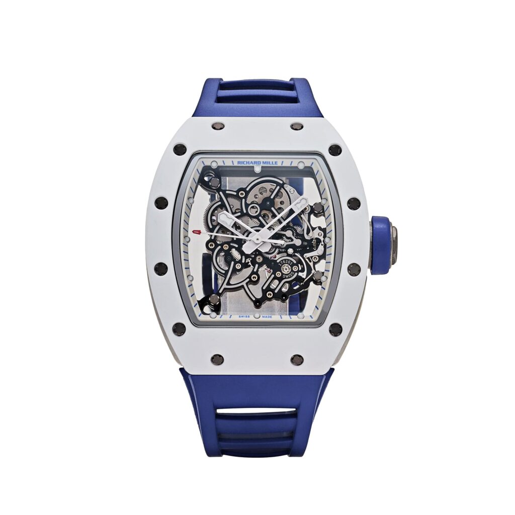 Richard Mille RM 055 Bubba Watson Japan Edition White Ceramic Titanium Limited Edition Of 40