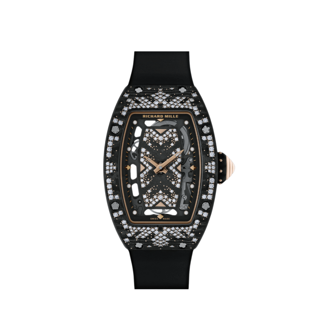 Richard Mille RM 07-01 ‘Ladies’ Intergalactic Bright Night Carbon TPT Diamond Bezel