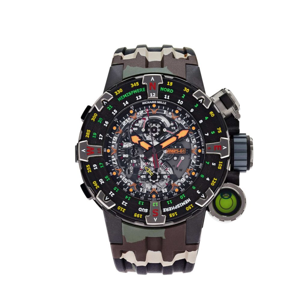Richard Mille RM 25-01 ‘Sylvester Stallone’ Carbon TPT Titanium Limited Edition Of 20