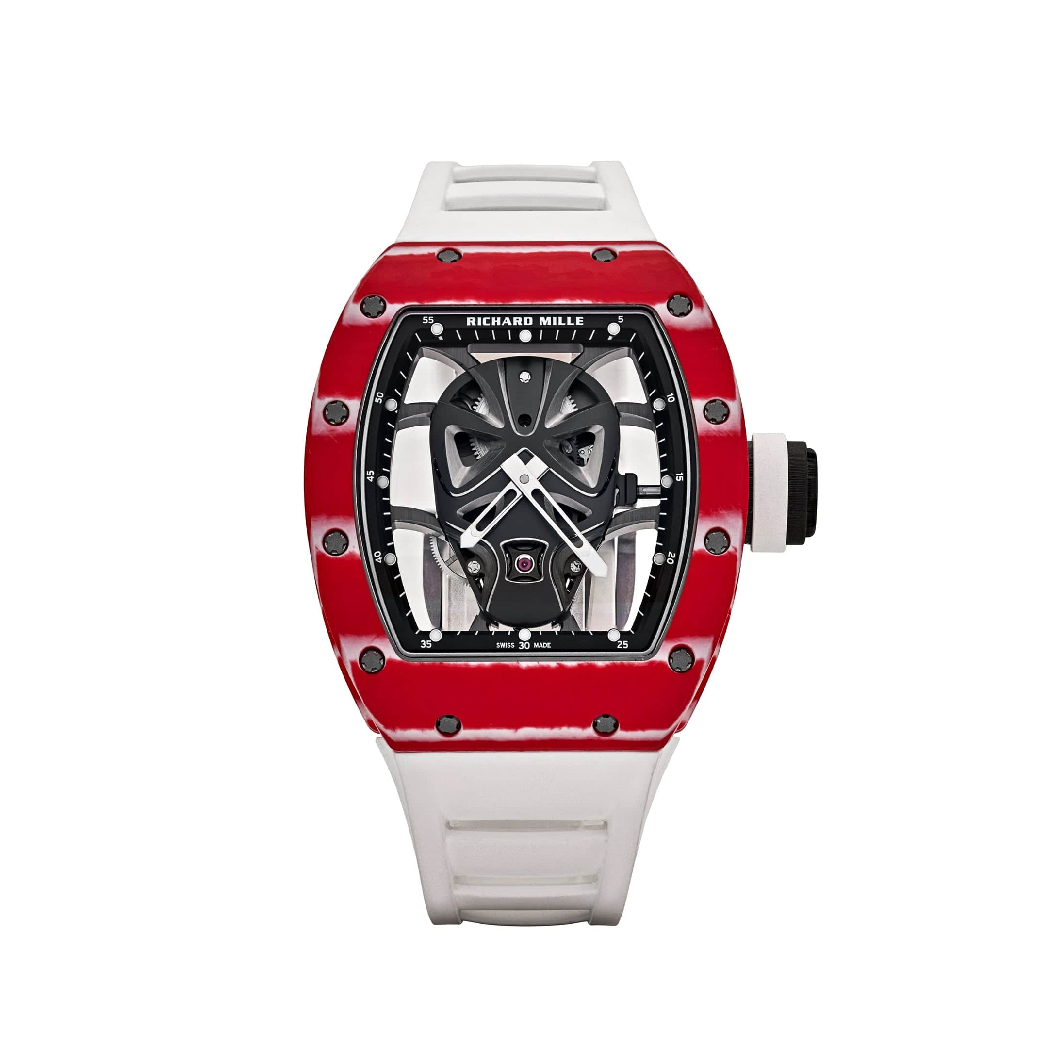 Richard Mille RM 52-06 Tourbillon 'Mask' Red White Quartz TPT Limited Edition Of 18