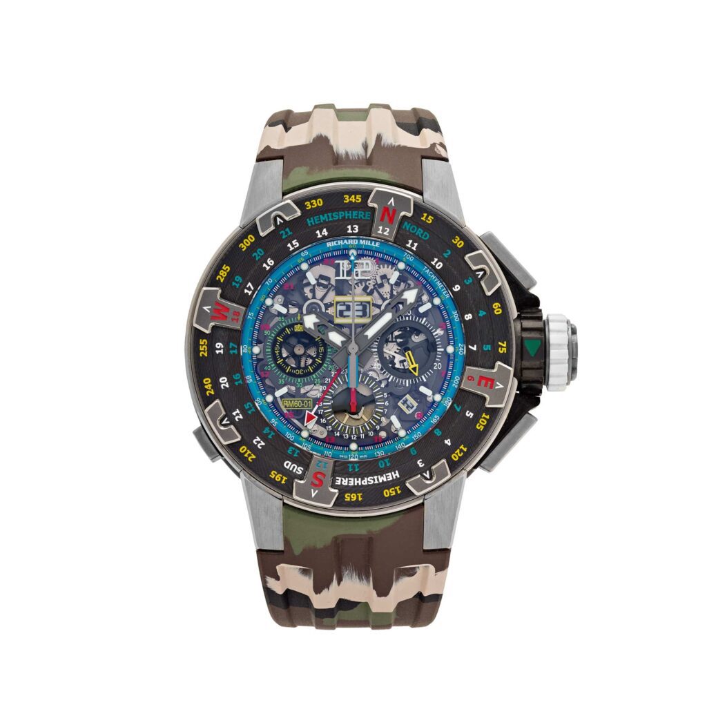 Richard Mille RM 60-01 â€˜Les Voiles De St Barthâ€™ Titanium Carbon Limited Edition Of 80
