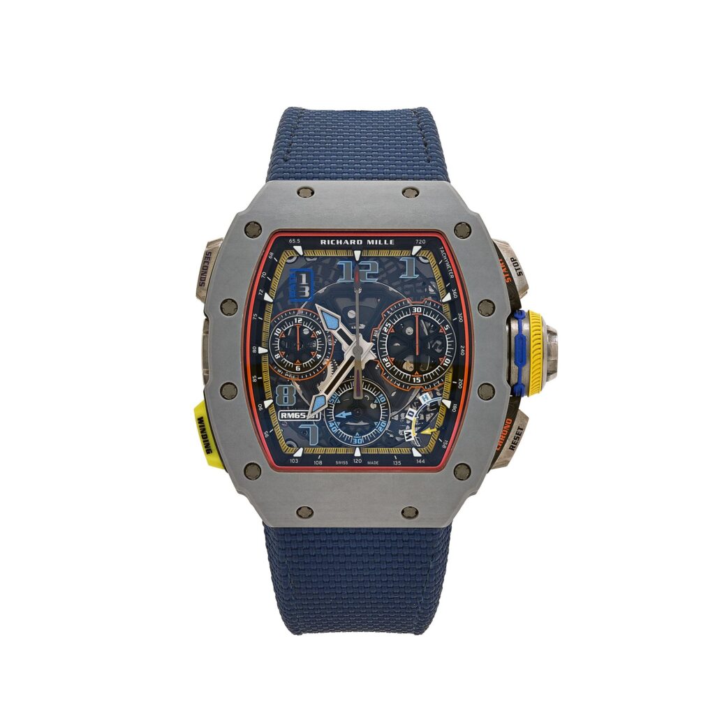 Richard Mille RM 65-01 Automatic Split-Seconds Chronograph Grey Quartz TPT
