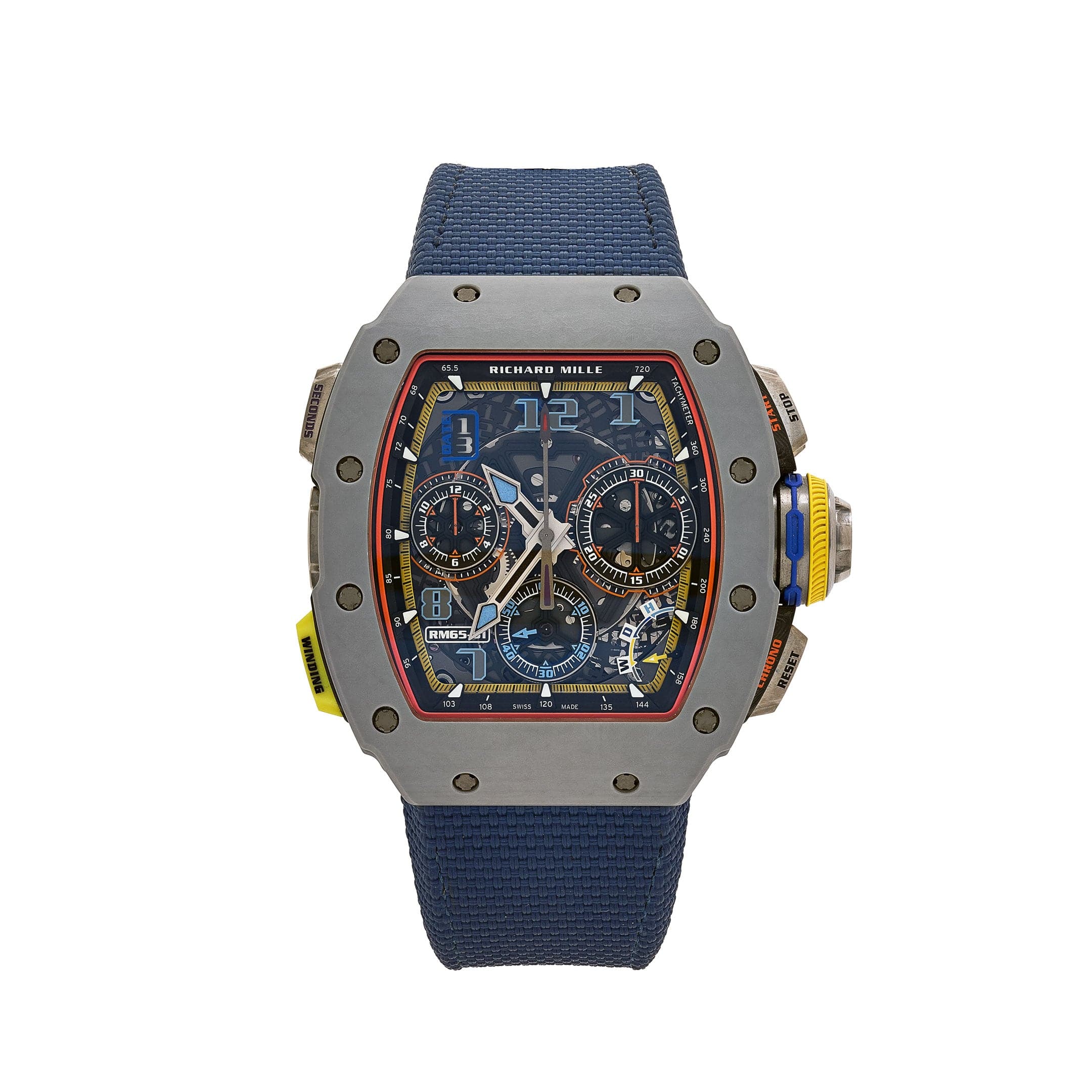 Richard Mille RM 65-01 Automatic Split-Seconds Chronograph Grey Quartz TPT