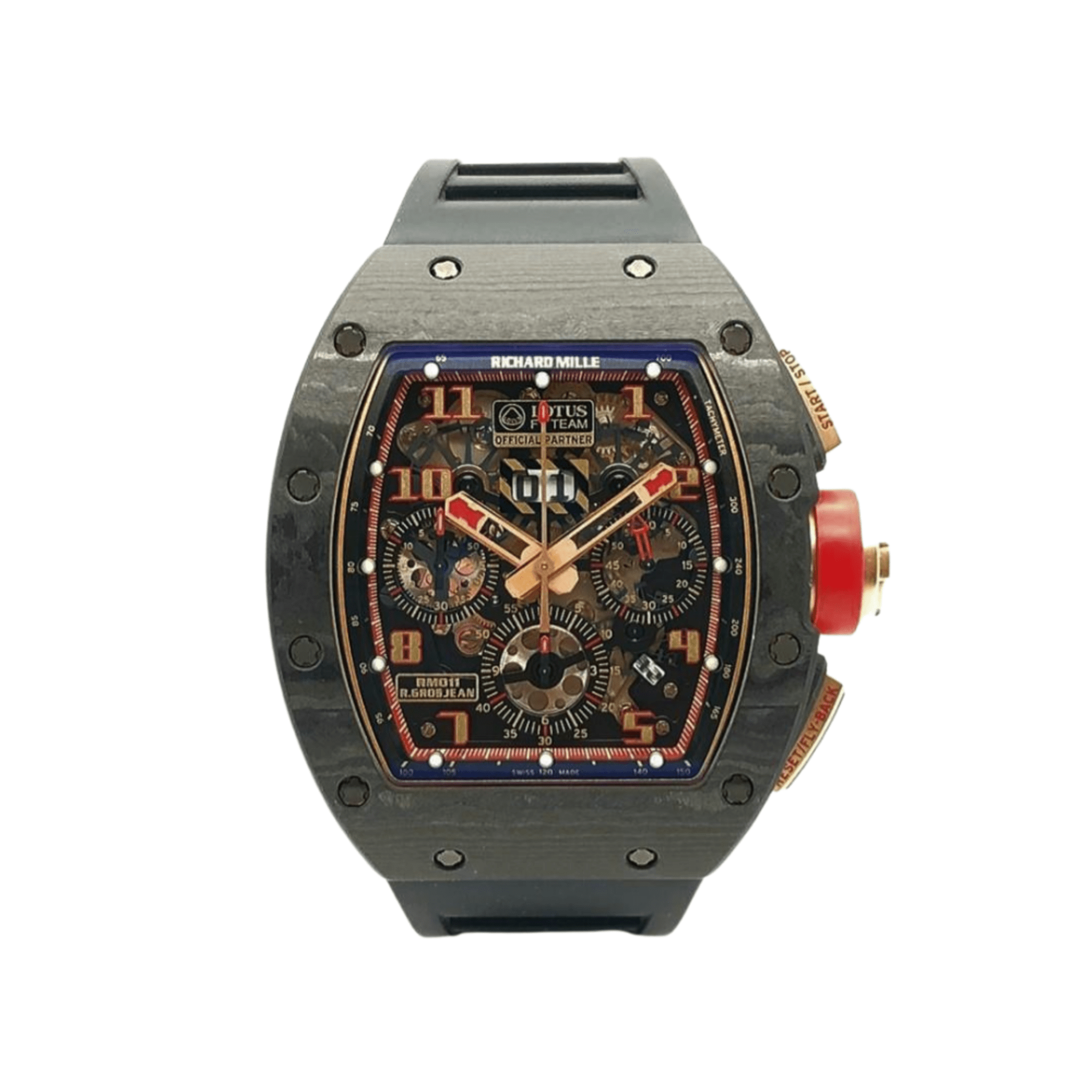 Richard Mille RM 011 Romain Grosjean 'Lotus F1' Carbon TPT Limited Edition Of 50