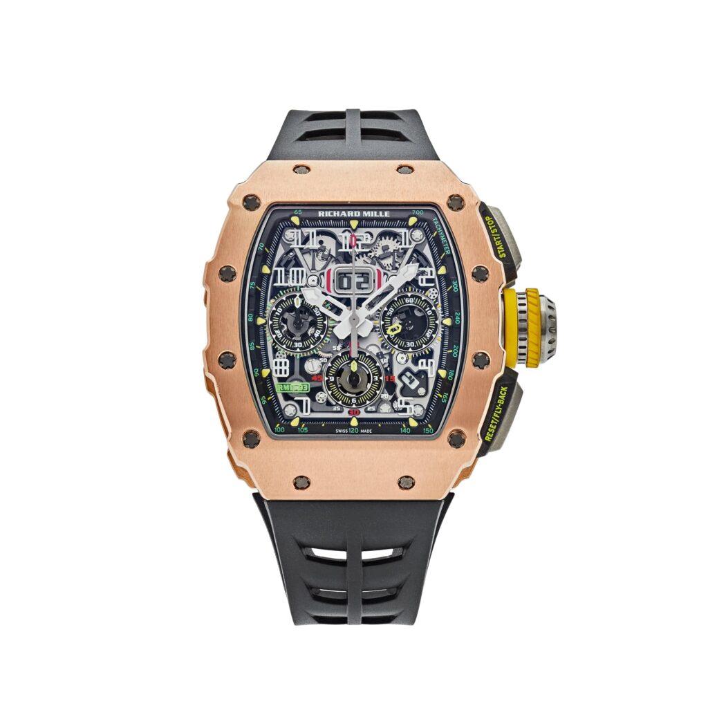 Richard Mille RM 11-03 Automatic Flyback Chronograph Rose Gold Titanium