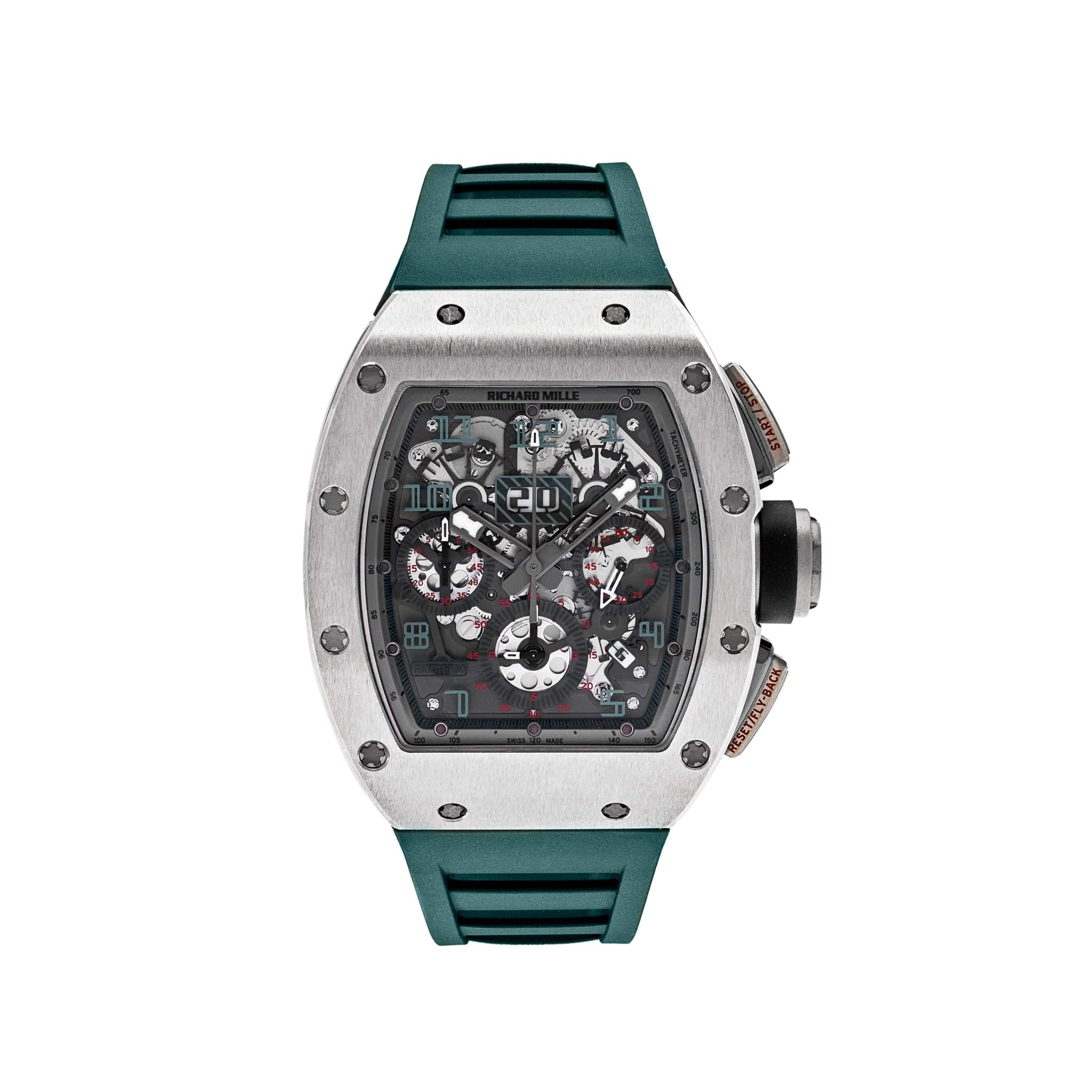 Richard Mille RM 011 FM 'Polo De Deauville' White Gold Titanium Limited Edition Of 20