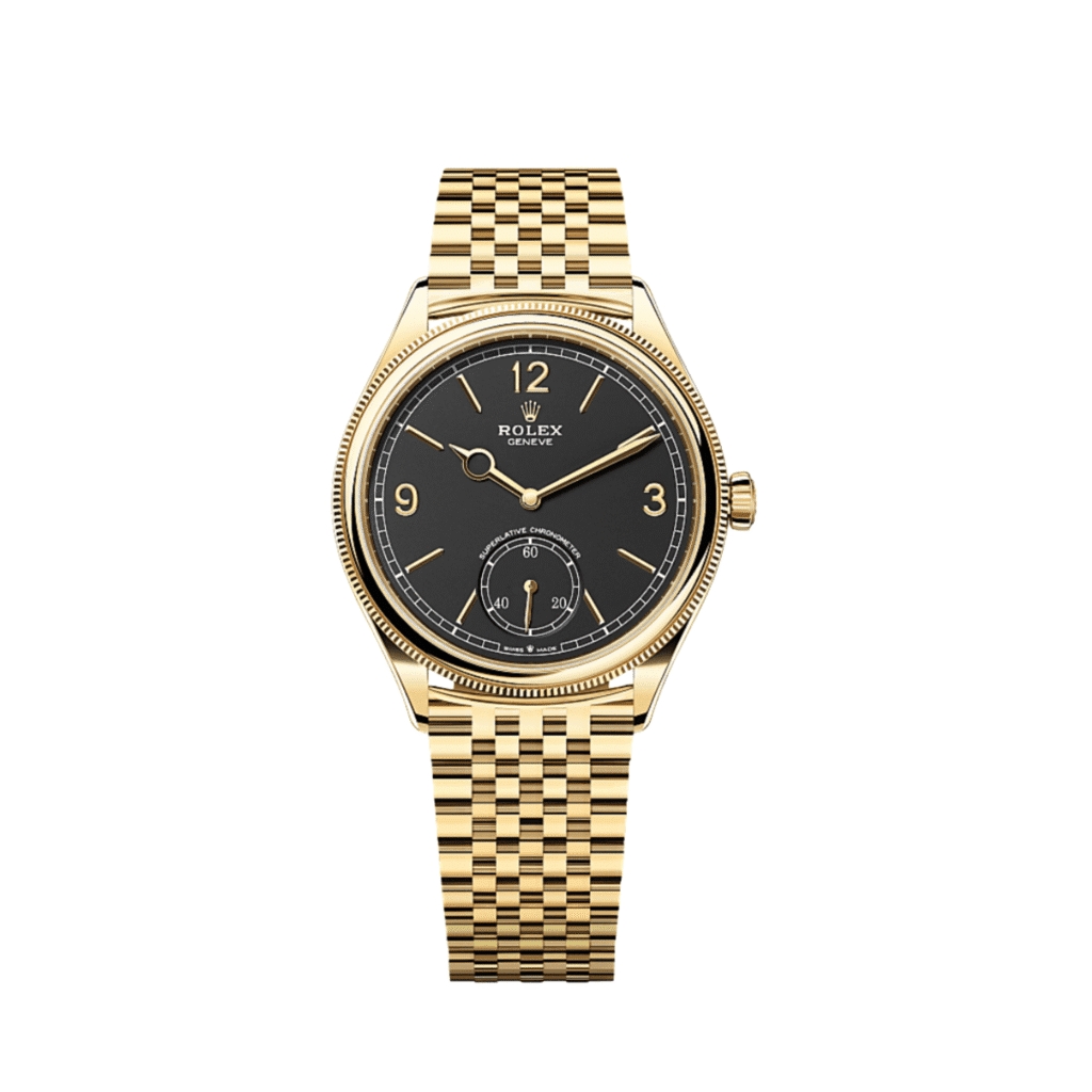 Rolex Perpetual 1908 52508 Yellow Gold Intense Black Dial
