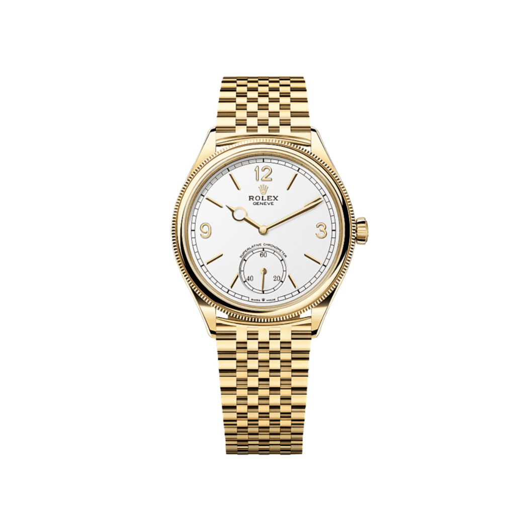 Rolex Perpetual 1908 52508 Yellow Gold Intense White Dial