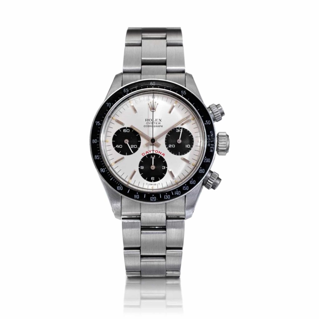 Rolex Daytona 6263 ‘Big Red’ Stainless Steel Silver Dial