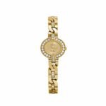 Rolex Cellini 2435 'Ladies' Yellow Gold Champagne Diamond Dial Diamond Bezel
