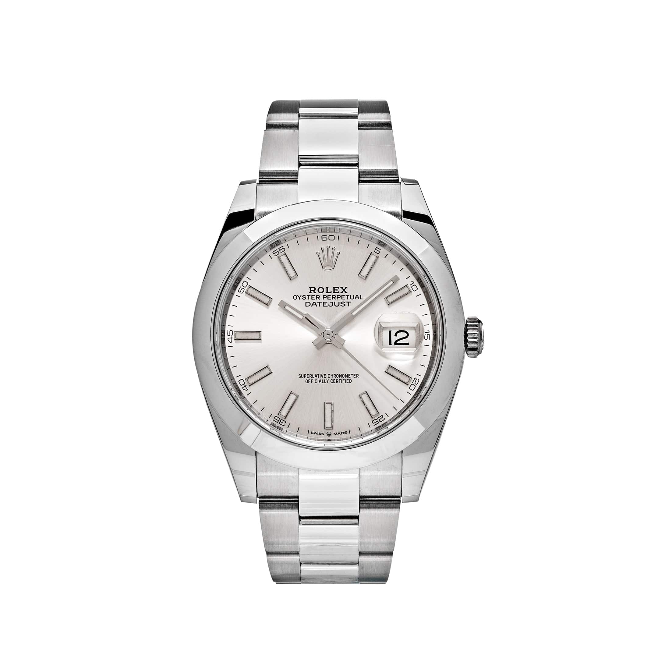 Rolex Datejust 41 126300 Stainless Steel Silver Dial Oyster