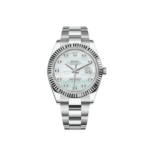 Rolex Datejust 41 126334 Stainless Steel Diamond Mother Of Pearl Dial