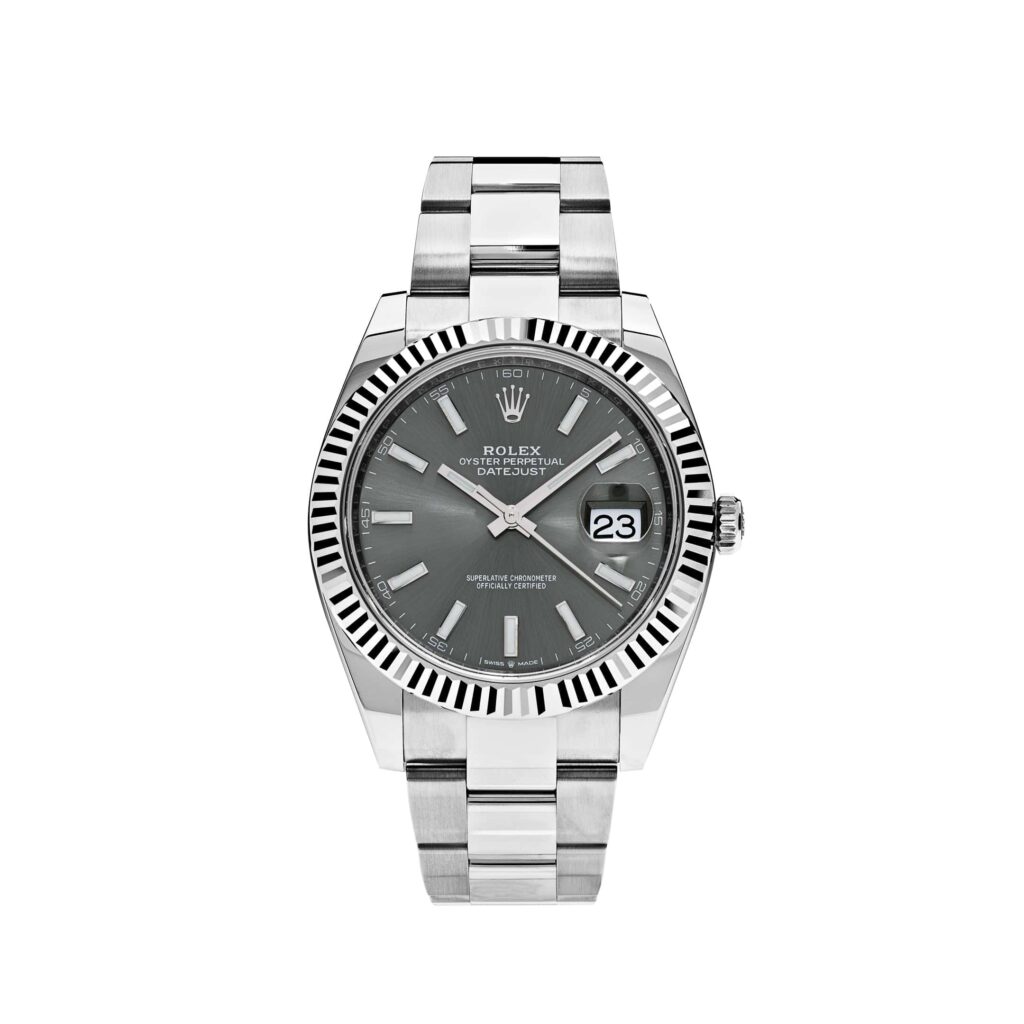 Rolex Datejust 41 126334 Stainless Steel Slate Dial Oyster