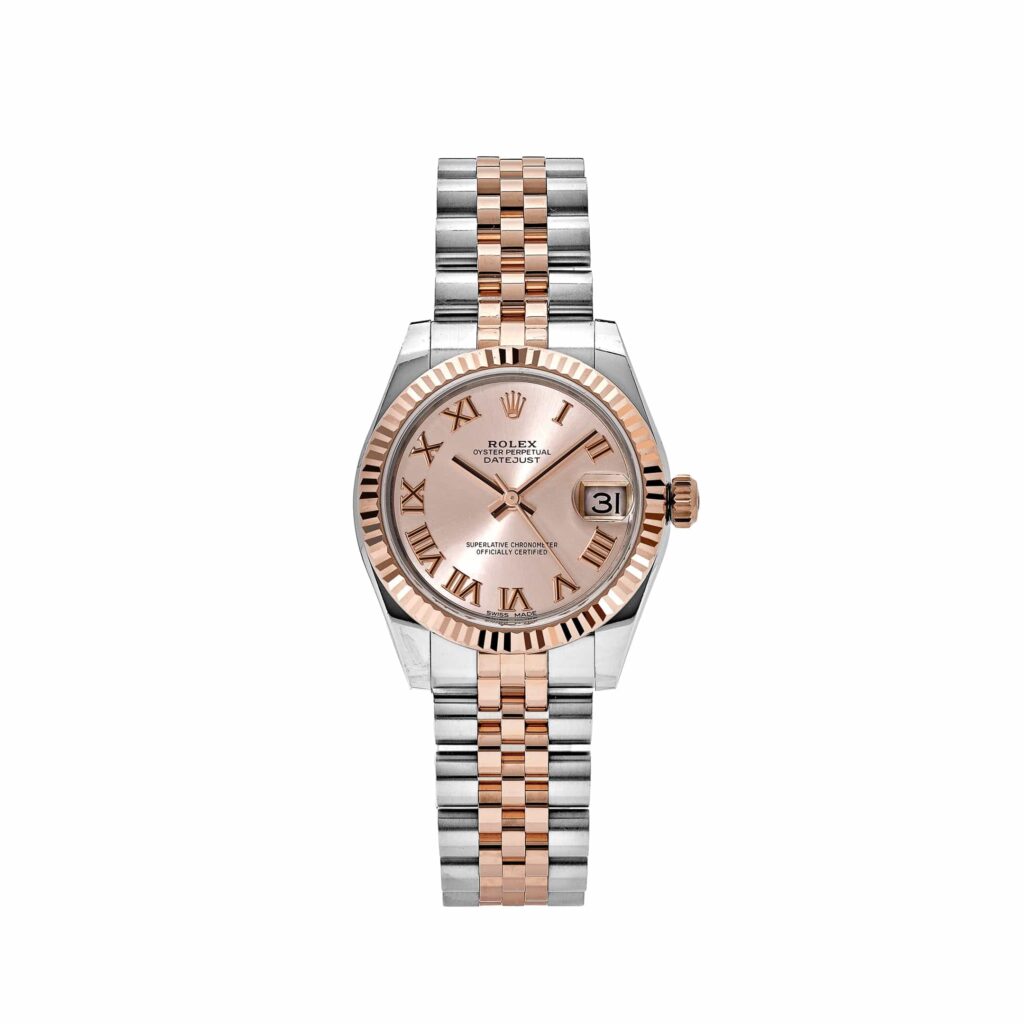 Rolex Datejust 31 178271 ‘Ladies’ Rose Gold Stainless Steel Sundust Dial