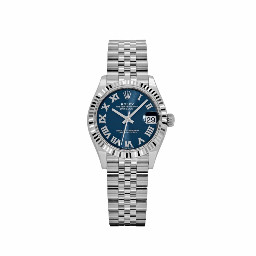 Rolex Datejust 278274 31 ‘Ladies’ Stainless Steel Blue Roman Numerals Dial