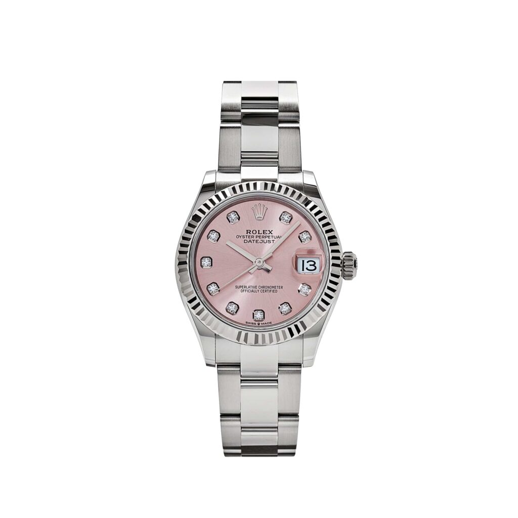 Rolex Datejust 31 278274 ‘Ladies’ Stainless Steel Pink Diamond Dial Oyster