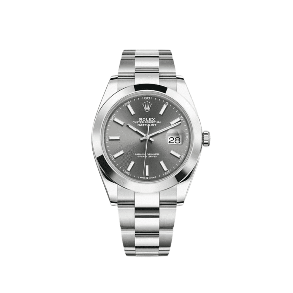 Rolex Datejust 41 126300 Stainless Steel Slate Dial Oyster
