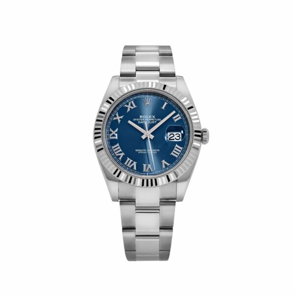 Rolex Datejust 41 126334 Stainless Steel Blue Roman Numerals Dial Oyster