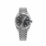 Rolex Datejust 41 126334 Stainless Steel Slate Diamond Dial Jubilee