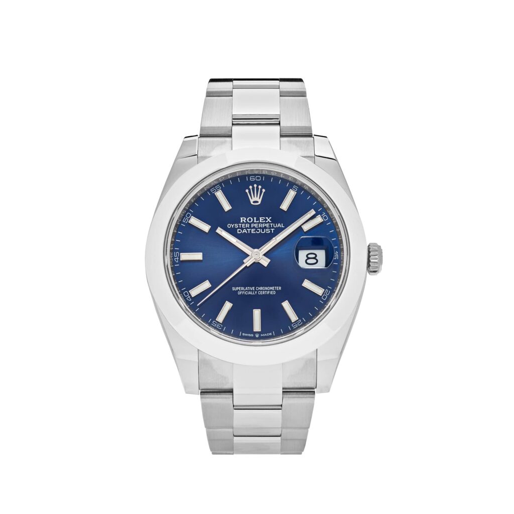 Rolex Datejust 41 126300 Stainless Steel Blue Dial Oyster