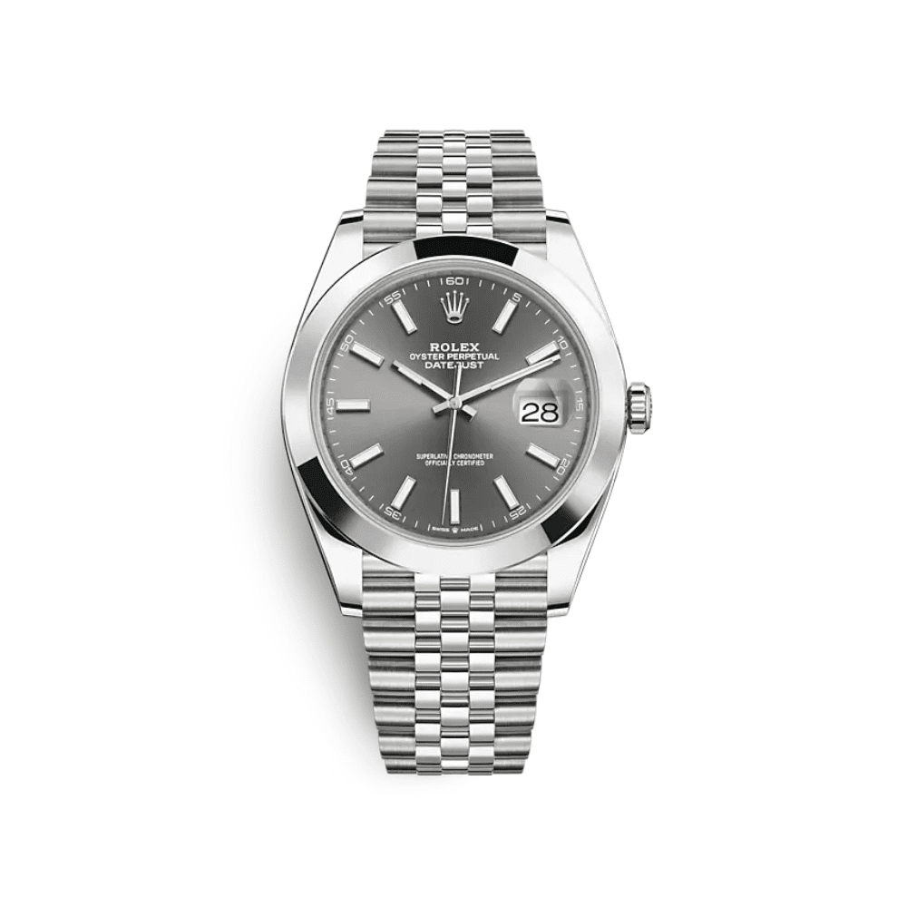 Rolex Datejust 41 126300 Stainless Steel Slate Dial Jubilee