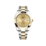 Rolex Datejust 41 126303 Stainless Steel Yellow Gold Champagne Diamond Dial
