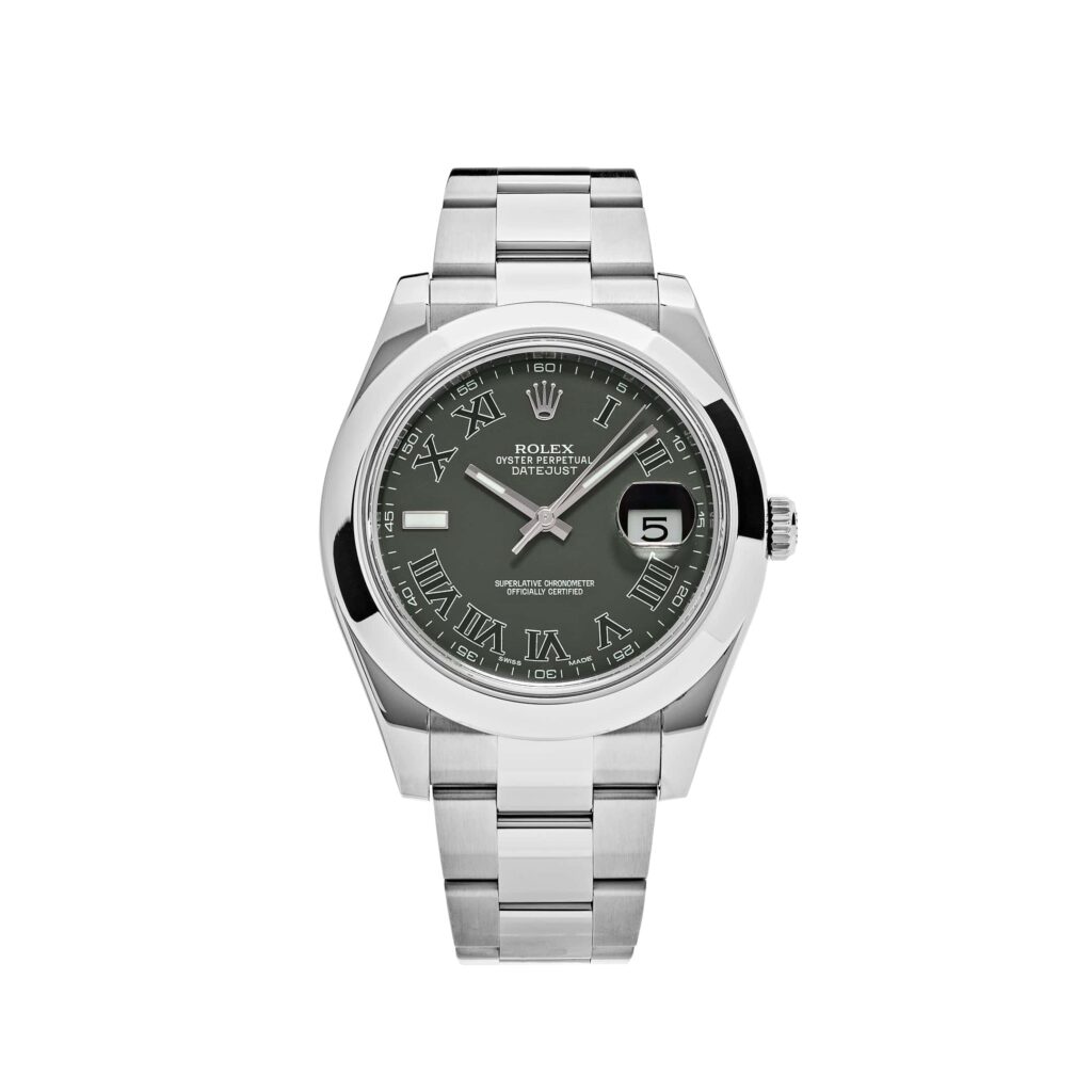 Rolex Datejust II 116300 Stainless Steel Grey Dial