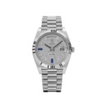 Rolex Day-Date 40 228236 Platinum Pavé Diamond Dial