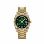Rolex Day-Date 40 228238 Yellow Gold Green Ombre Roman Numerals Dial