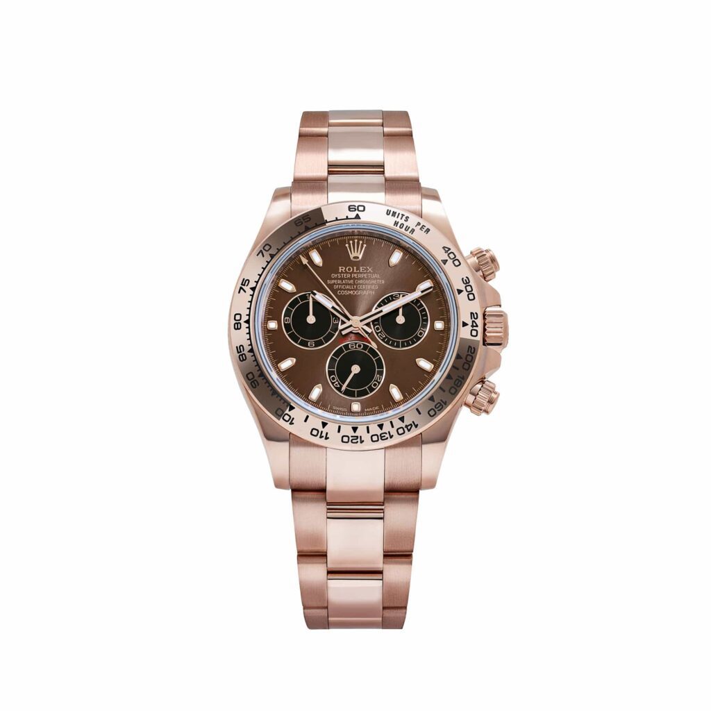 Rolex Daytona 116505 Rose Gold Chocolate Brown Dial