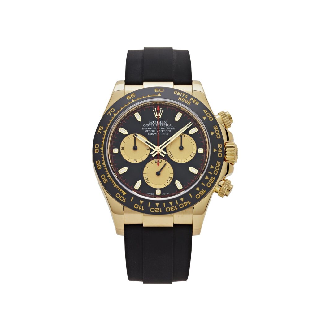 Rolex Daytona 116518LN ‘Paul Newman’ Yellow Gold Black Dial