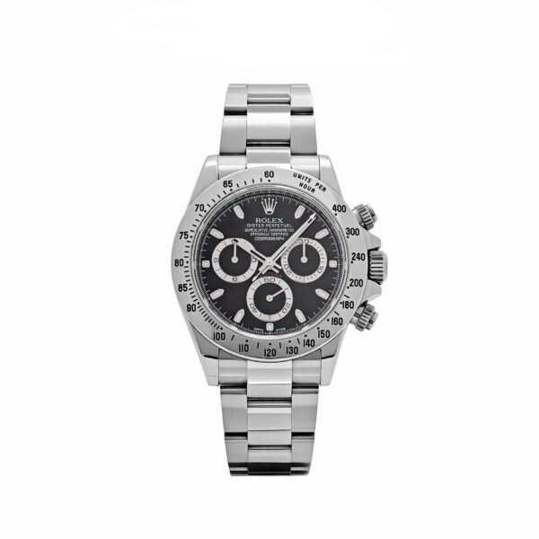 Rolex Daytona 116520 Stainless Steel Black Dial
