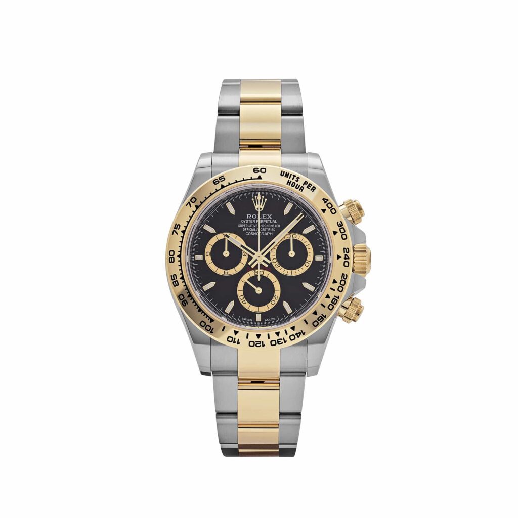 Rolex Daytona 126503 Stainless Steel Yellow Gold Black Dial