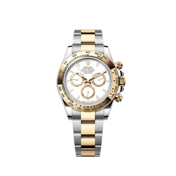 Rolex Daytona 126503 Yellow Gold Stainless Steel White Dial