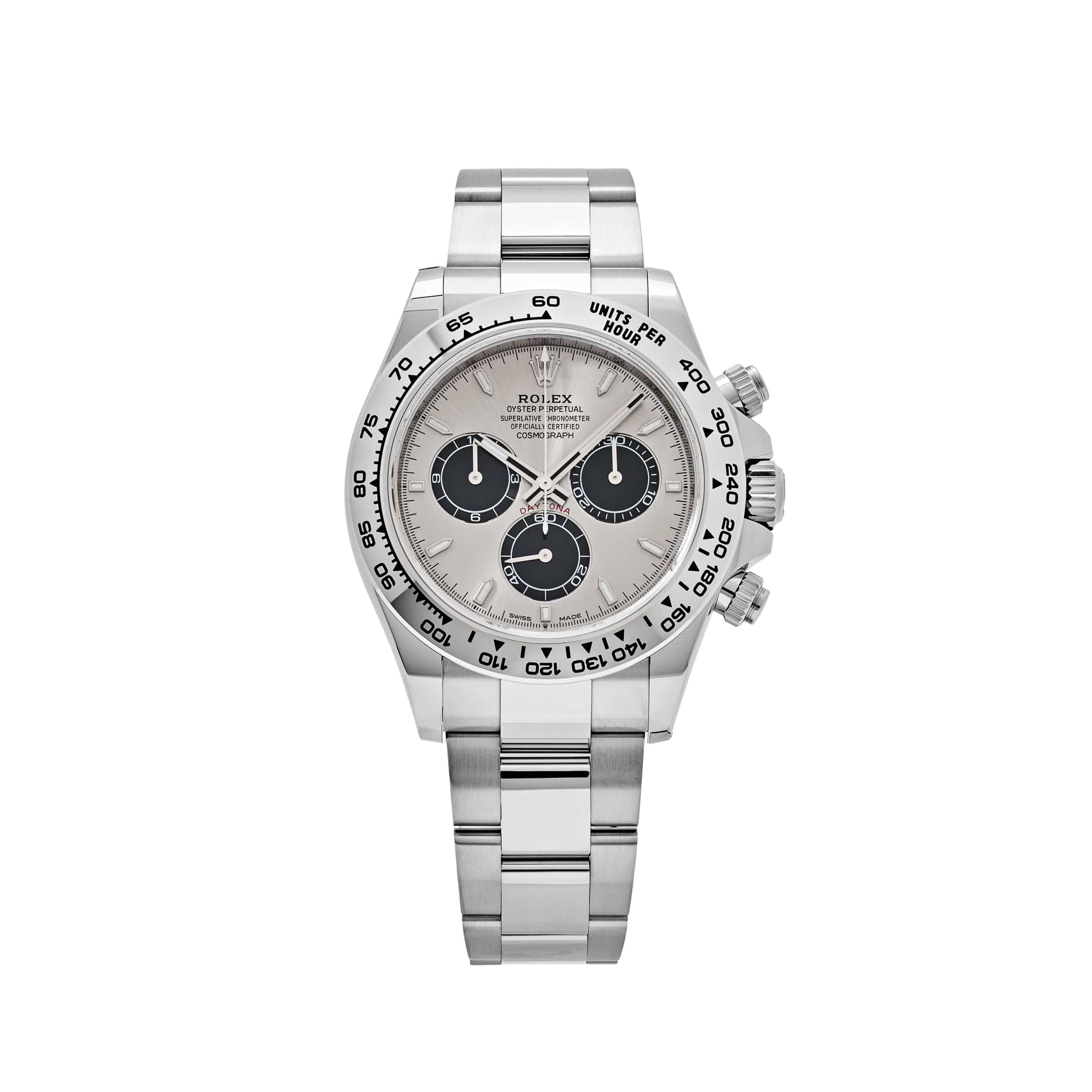 Rolex Daytona 126509 'Ghost' White Gold Silver Dial