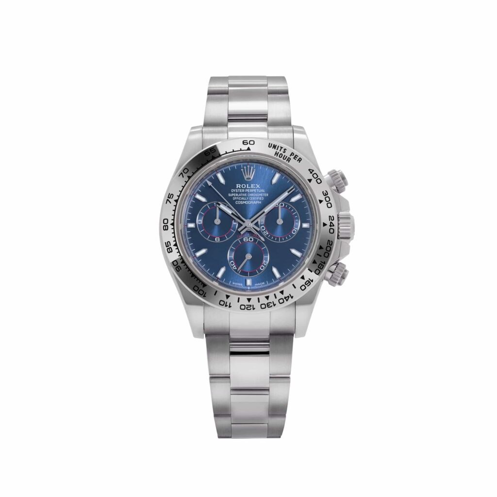 Rolex Daytona 126509 White Gold Bright Blue Dial