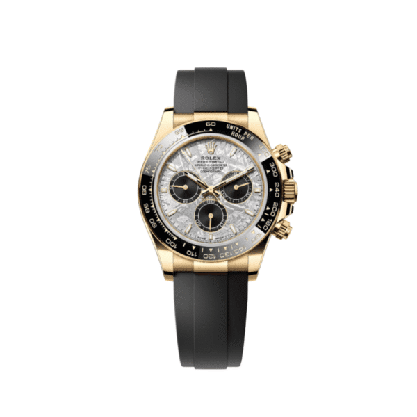 Rolex Daytona 126518LN Yellow Gold Meteorite Dial Oysterflex