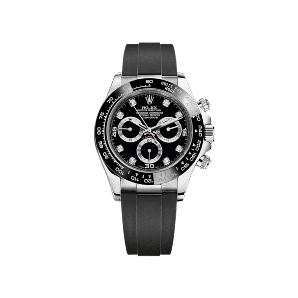 Rolex Daytona 116519LN White Gold Black Diamond Dial