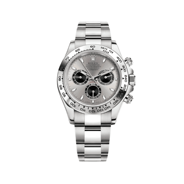 Rolex Daytona 116509 White Gold Steel Dial