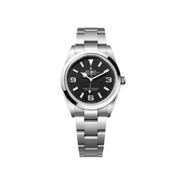 Rolex Explorer 124270 Stainless Steel Black Dial