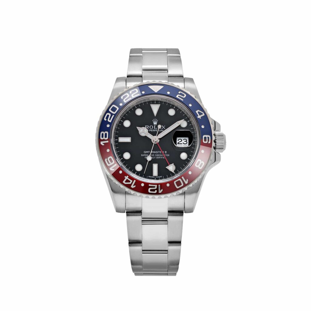 Rolex GMT-Master II 116719BLRO ‘Pepsi’ White Gold Black Dial