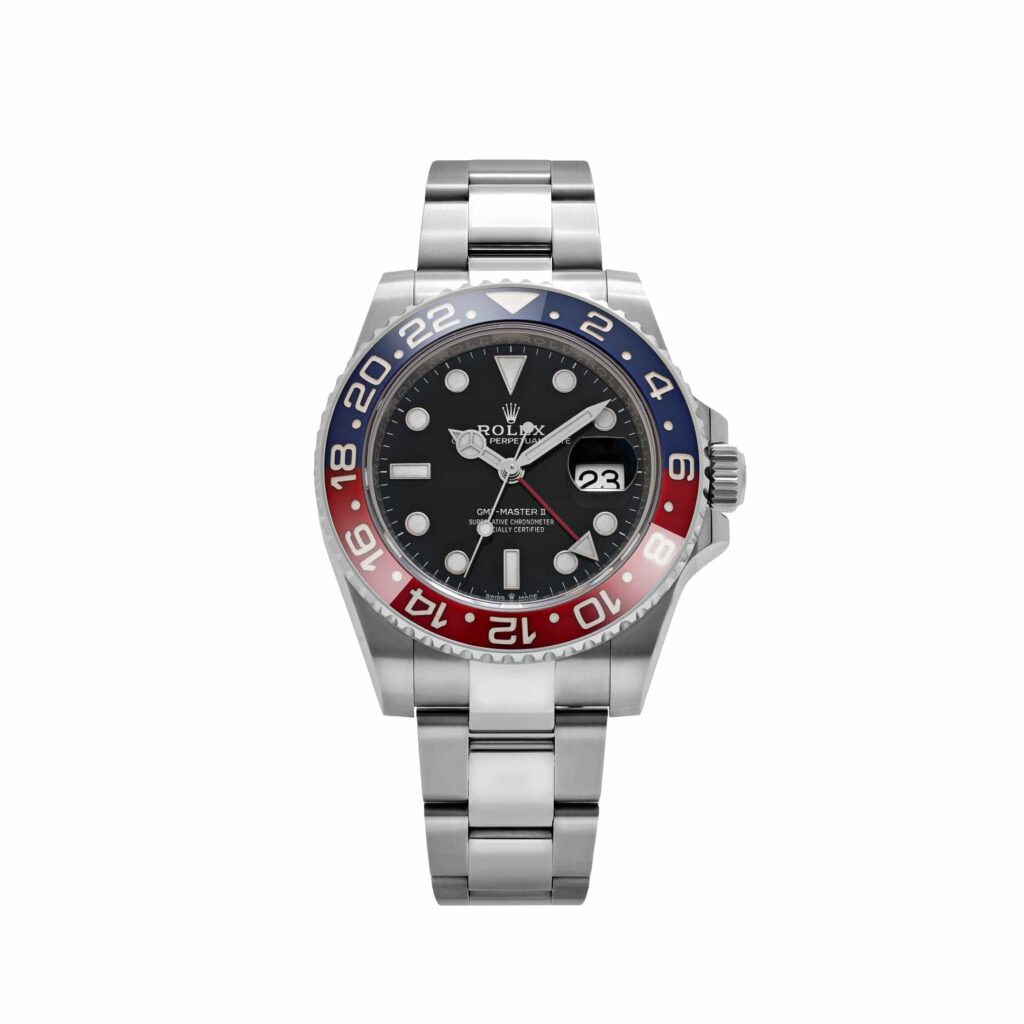 Rolex GMT-Master II 126710BLRO ‘Pepsi’ Stainless Steel Black Dial Oyster