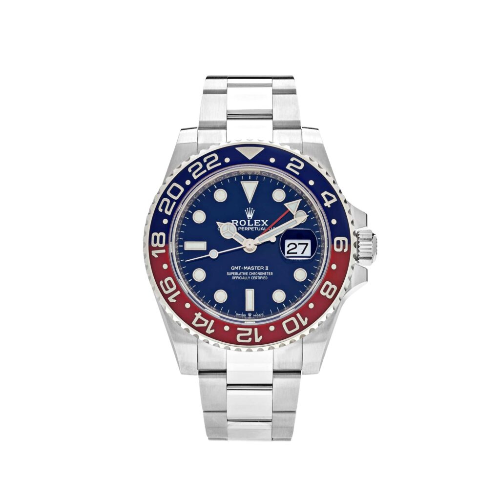 Rolex GMT-Master II 126719BLRO ‘Pepsi’ White Gold Blue Dial