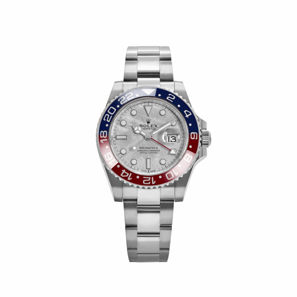 Rolex GMT-Master II 126719BLRO ‘Pepsi’ White Gold Meteorite Dial