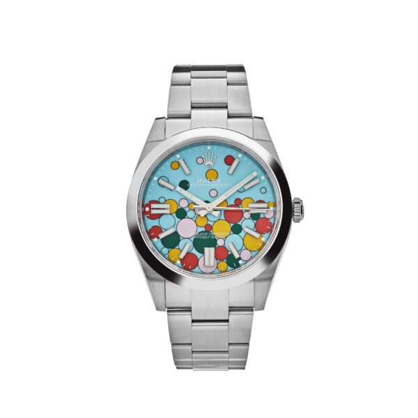 Rolex Oyster Perpetual 36 126000 Stainless Steel 'Celebration Motif' Dial