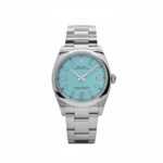 Rolex Oyster Perpetual 36 126000 Stainless Steel Turquoise Dial