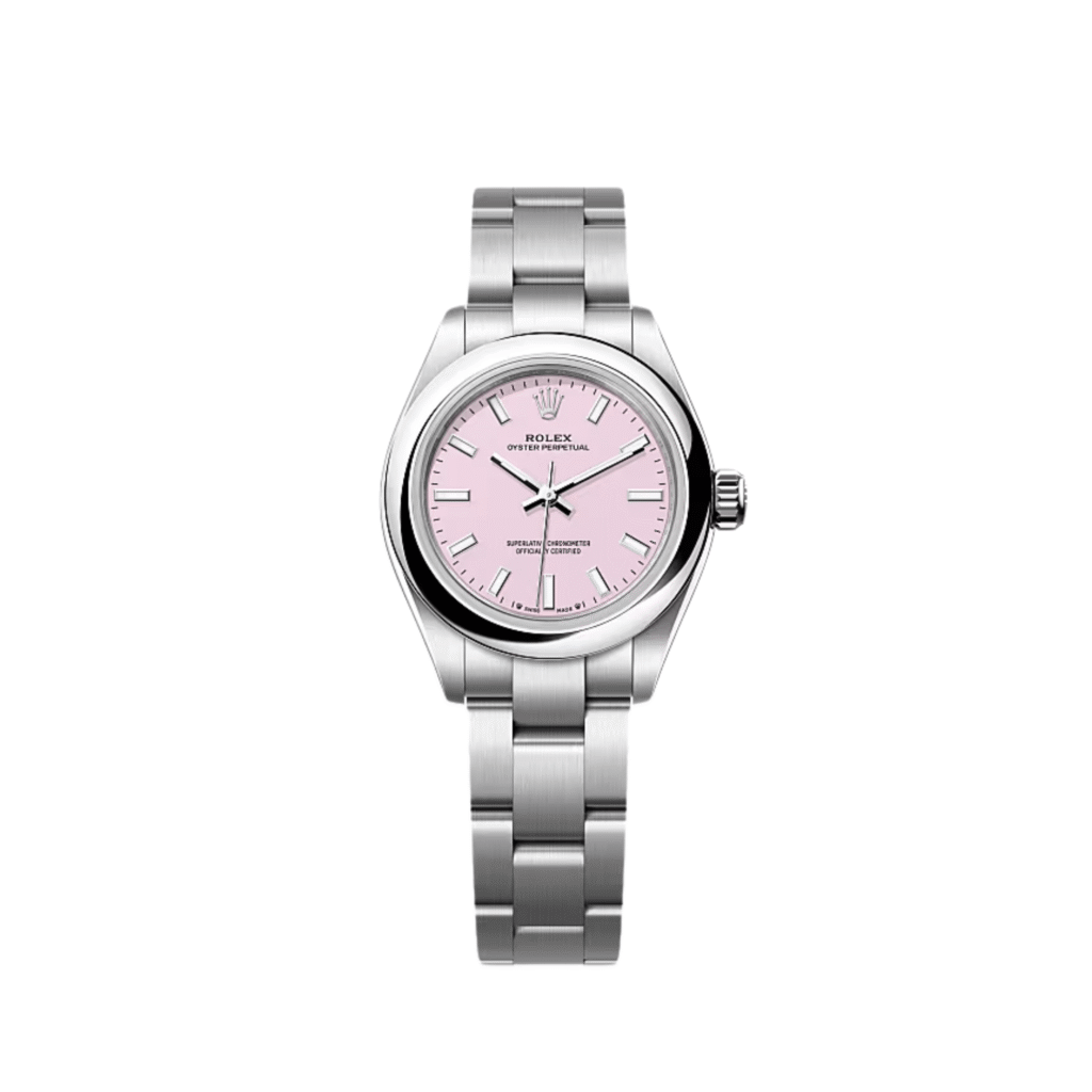 Rolex Oyster Perpetual 28 276200 ‘Ladies’ Stainless Steel Pink Dial