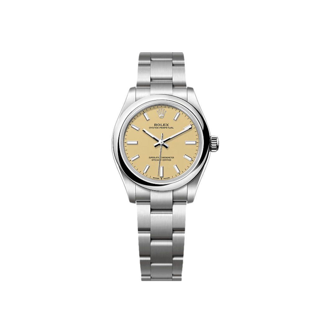 Rolex Oyster Perpetual 31 277200 ‘Ladies’ Stainless Steel Beige Dial