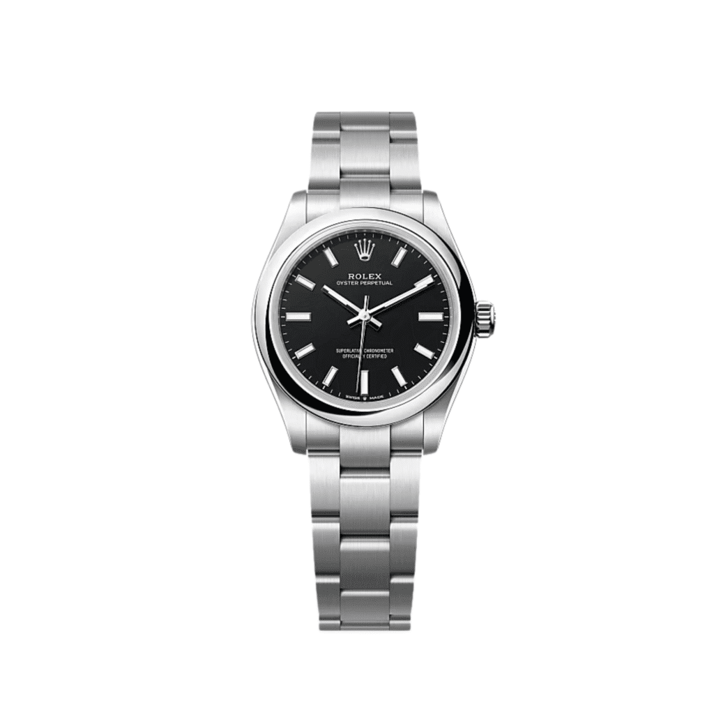 Rolex Oyster Perpetual 31 277200 ‘Ladies’ Stainless Steel Black Dial